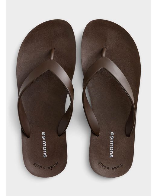 Simon's Brown Minimalist Flip for men