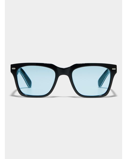 Spitfire Blue Cut Forty Square Sunglasses for men