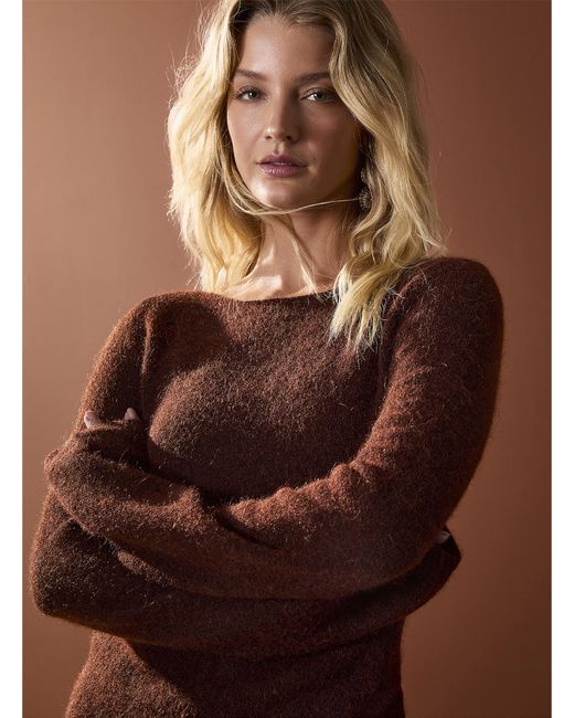 Icône Brown Touch Of Wool Flared