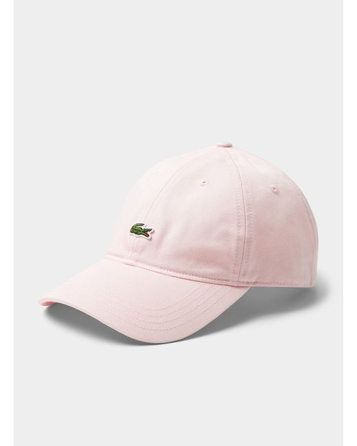 Lacoste Pink Croc Logo Cap for men
