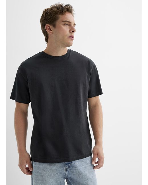 Le 31 Black Irregular Colour T for men