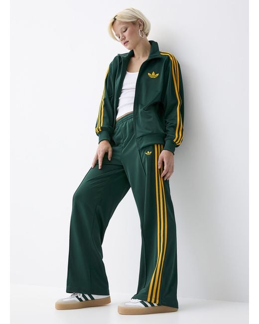 Adidas Green Firebird Loose Track Pant