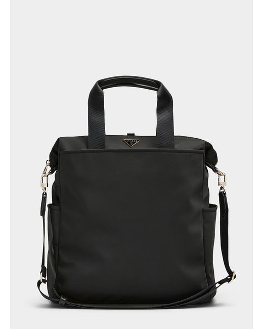 Guess Black Gemma Eco Convertible Backpack