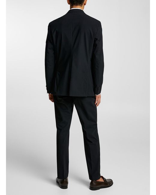 Boss Performance Fabric Stretch Black Suit for men