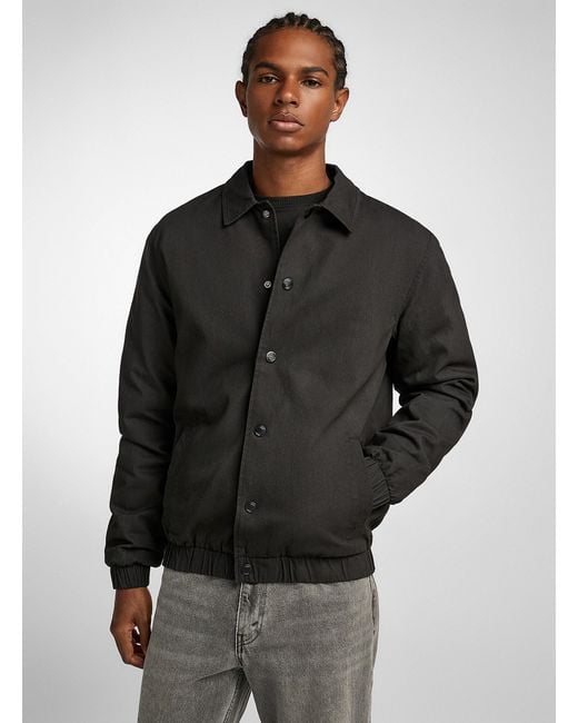 Noize Black Quilted for men