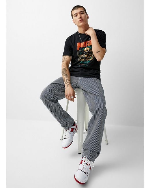 Striped store dickies pants