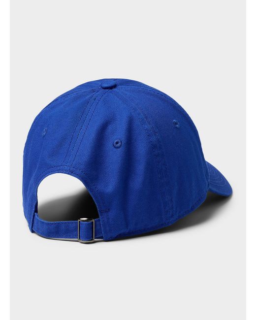 Simon's Blue Solid Baseball Cap