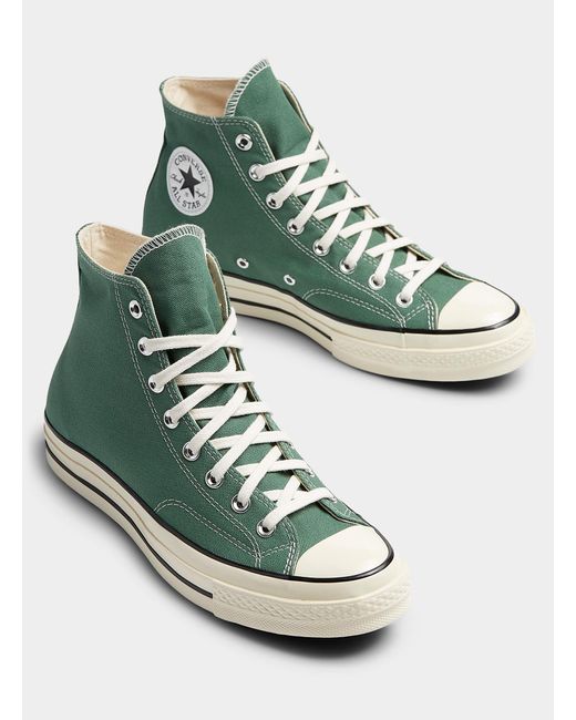 Converse Green Chuck 70 High Top Pigmented Sneakers Men for men