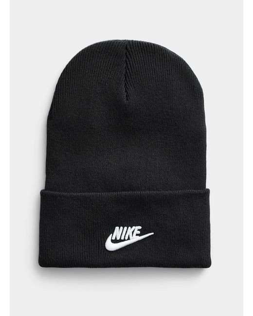 Nike Futura Rolled Tuque in Black for Men | Lyst