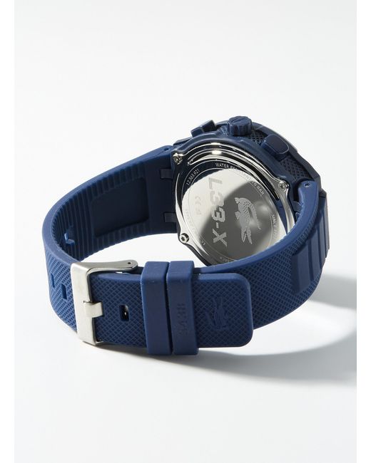 Lacoste Blue Digital Sport Silicone for men