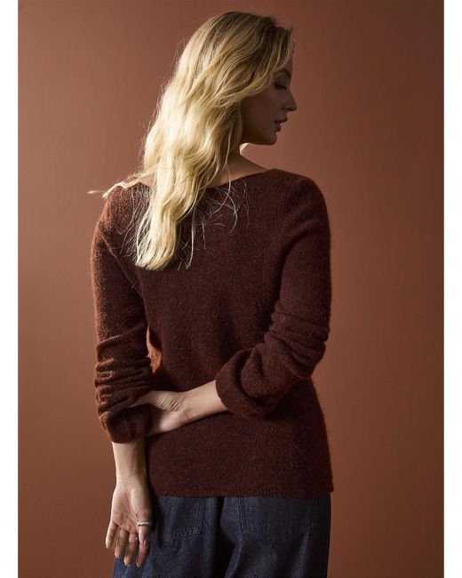 Icône Brown Touch Of Wool Flared