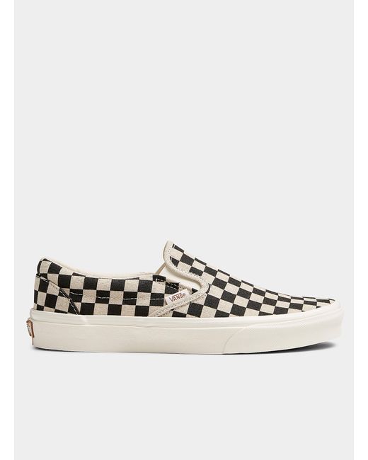 Vans Canvas Eco Theory Classic Checkerboard Slip for Men | Lyst Canada