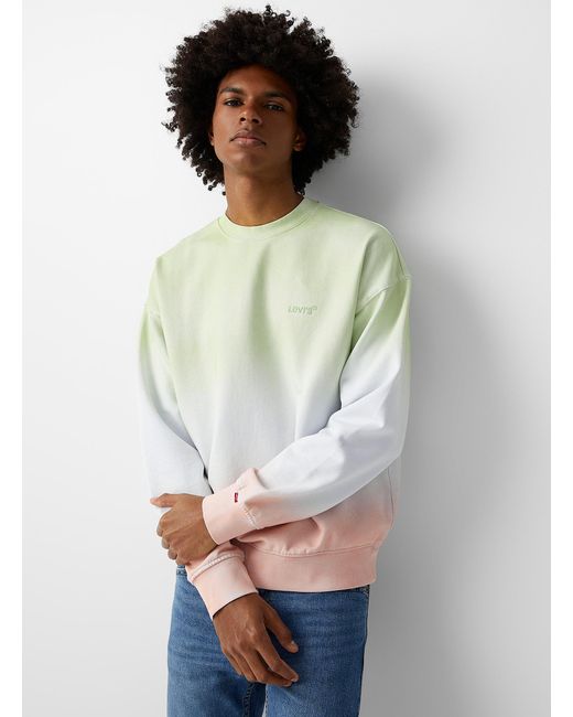Levi's Cotton Faded Colour Sweatshirt 