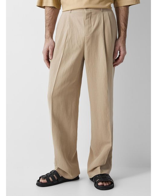 Le 31 Gray Soft Linen for men