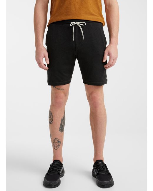 Vuori Ponto Short in Black for Men 