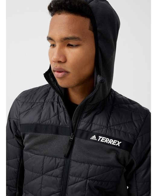 Jacket Men Terrex for | Media adidas Multi Mixed in Black Hybrid Lyst