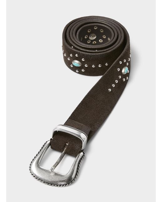 Alberto Luti Brown Turquoise for men