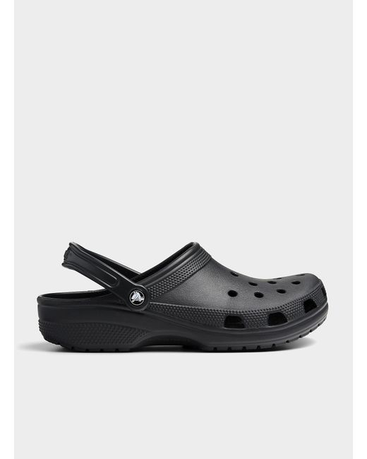 CROCSTM Black Classic Clogs Men for men