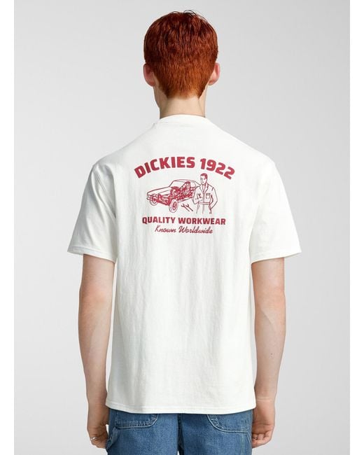 Dickies White Mechanic T for men