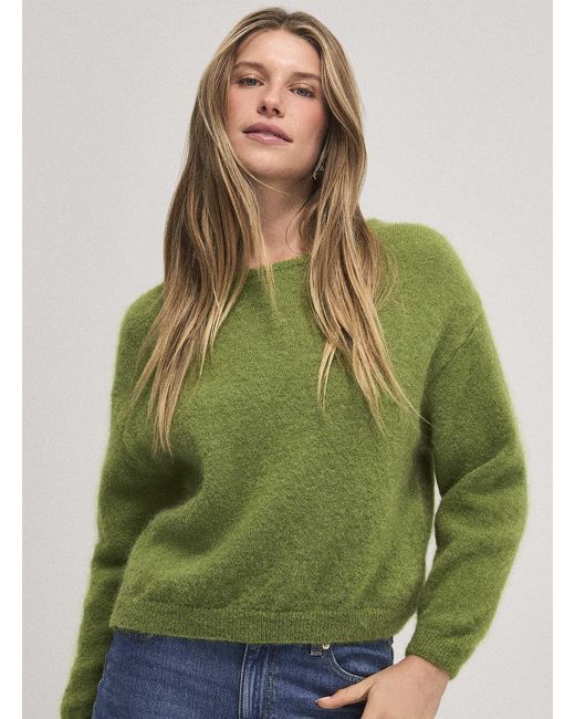 Icône Green Fuzzy Mohair And Alpaca