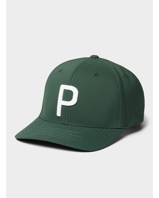 PUMA Green Signature Initial Golf Cap for men