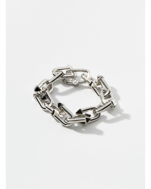 Vitaly Metallic Bias Bracelet for men