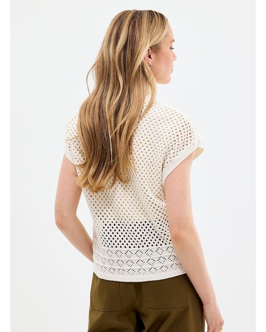 Fransa Natural Openwork Cap