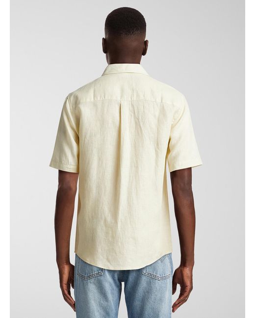 Le 31 Natural Solid Short for men
