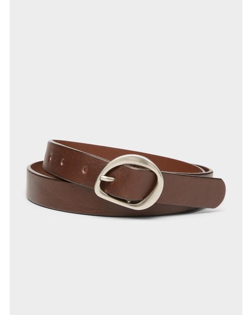 Simon's Brown Organic Oval