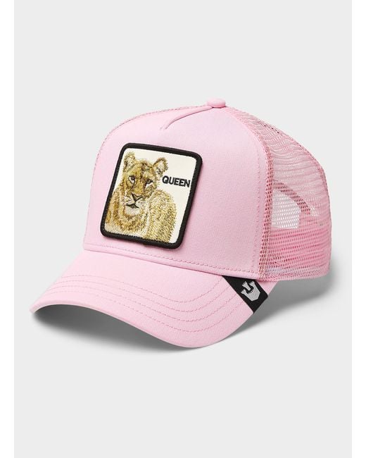 Goorin Bros Pink Queen Lioness Trucker Cap