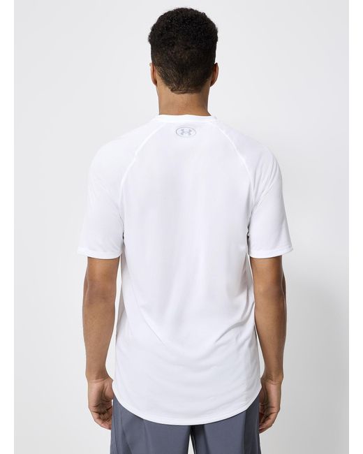 Under Armour White Tech 2.0 Cool Jersey T for men