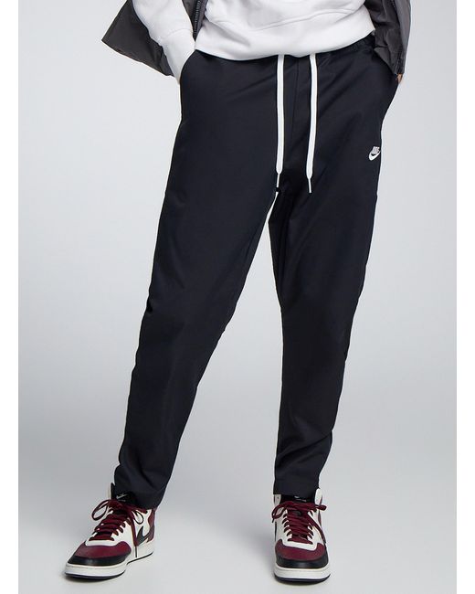 Nike Gray Sportswear Club Woven Pant Tapered Fit for men