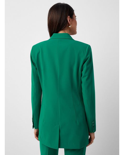 Inwear Adian Pigmented Green Crossover Blazer