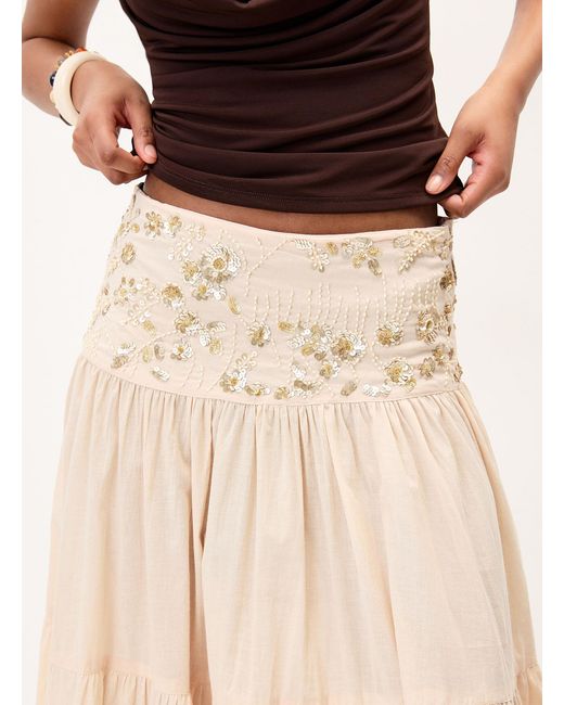 Twik Natural Sequined