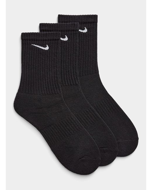 Nike Black Everyday Plus Socks 3 for men