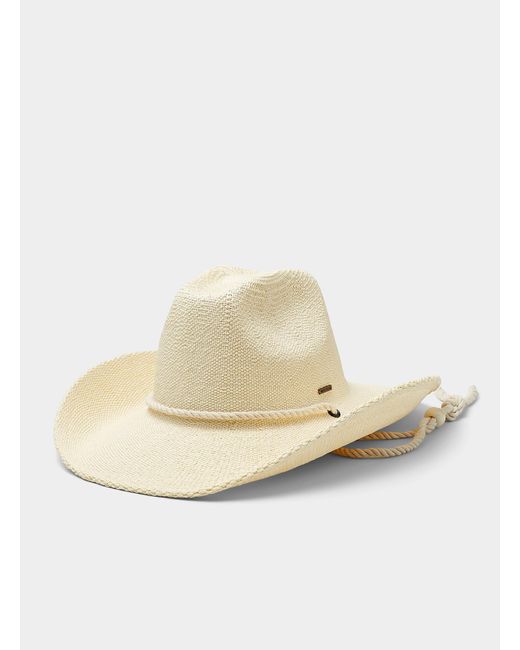 Brixton Natural Austin Straw Cowboy Hat for men