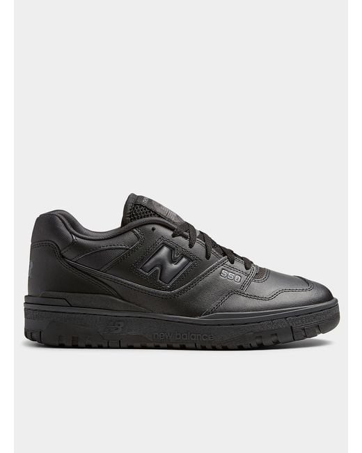 New Balance All Black 550 Sneakers Men for Men Lyst Canada