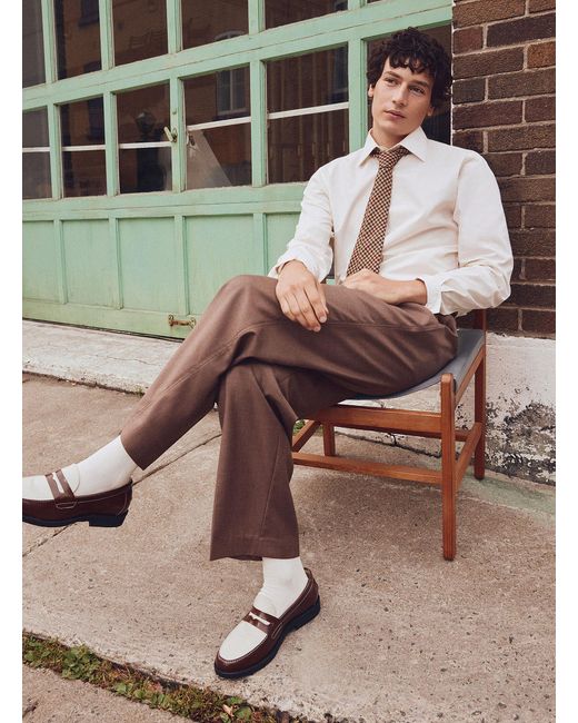 Le 31 White Minimalist Shirt Standard Fit for men