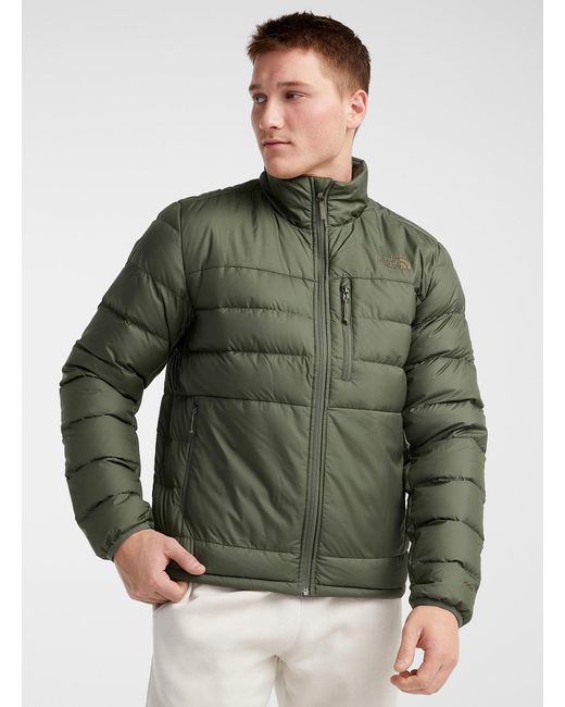 The North Face Green Aconcagua Quilted Jacket Relaxed Fit for men