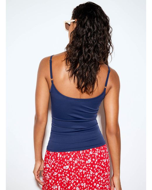 Icône Blue Solid Second Skin Cami