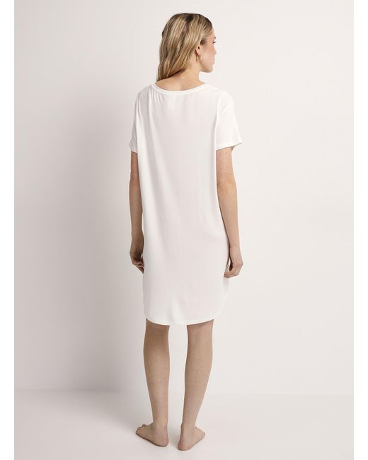 Simons x Mira Natural Dog Drawing Fluid Sleep Tee In Support Of The Mira Foundation