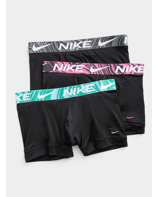 Nike Gray Essential Micro Colourful Zebra for men