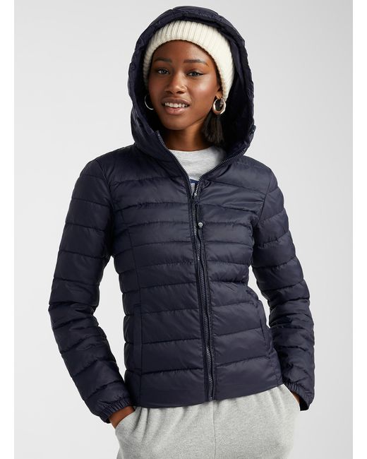 ONLY Tahoe Puffer Jacket in Blue | Lyst Canada