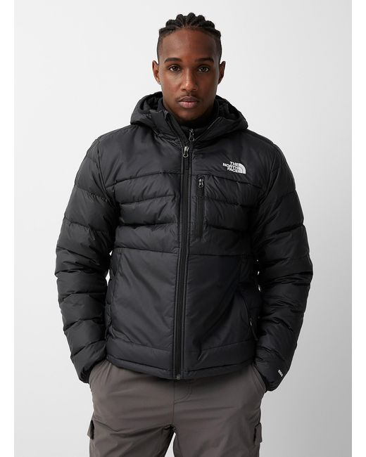 The North Face Aconcagua 2 Hooded Puffer Jacket Relaxed Fit in Black for  Men | Lyst