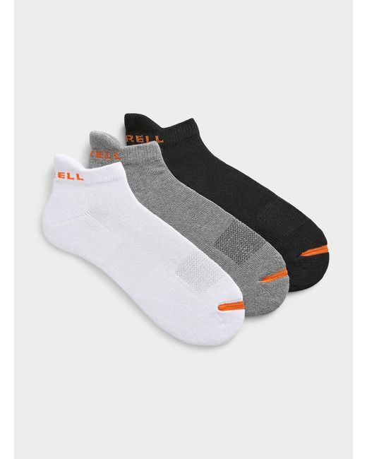 Merrell Multicolor Solid Padded Ped Socks 3 for men