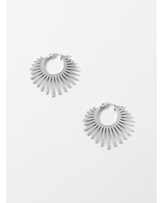 Simon's White Sun Hoops