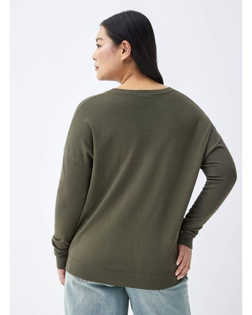 Twik Gray Loose Crew