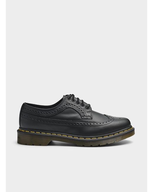 Dr. Martens Black 3989 Brogue Shoes Men for men