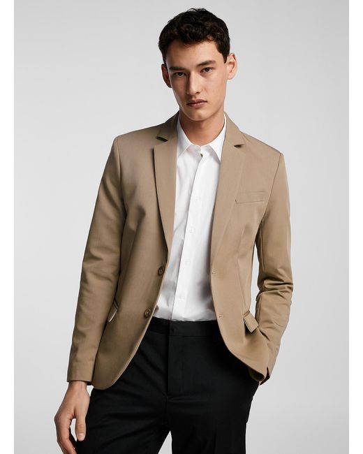 Imperial Natural Minimalist Taupe Jacket for men