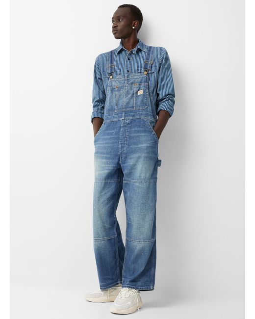 Polo Ralph Lauren Vintage Denim Overalls in Blue for Men Lyst Canada
